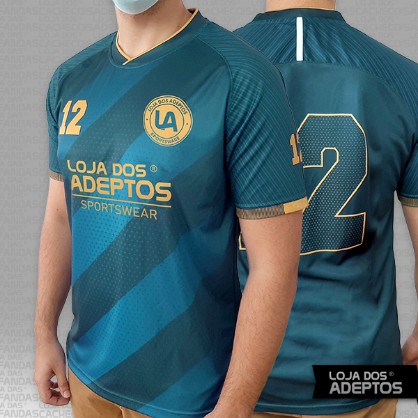 T-shirt com Escapulário Loja dos Adeptos